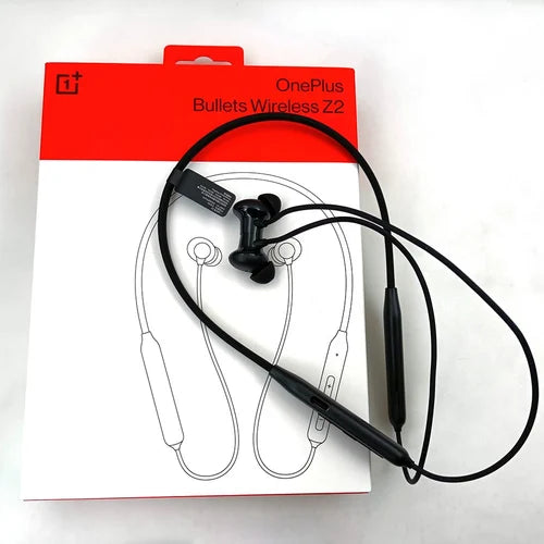 OnePlus Bullets Wireless Z2 ANC Bluetooth with Fast Charge, 30 Hrs Battery Life, Earphones with mic Bluetooth Headset  (Magico Black, In the Ear)